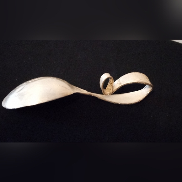 RARE Antique Sterling Silver Spoon - Picture 8 of 12